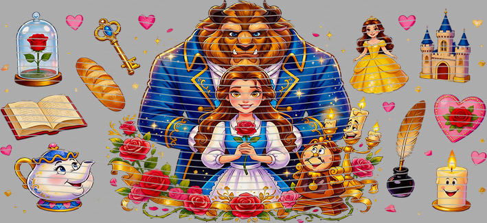 16oz Disney style-D-3127